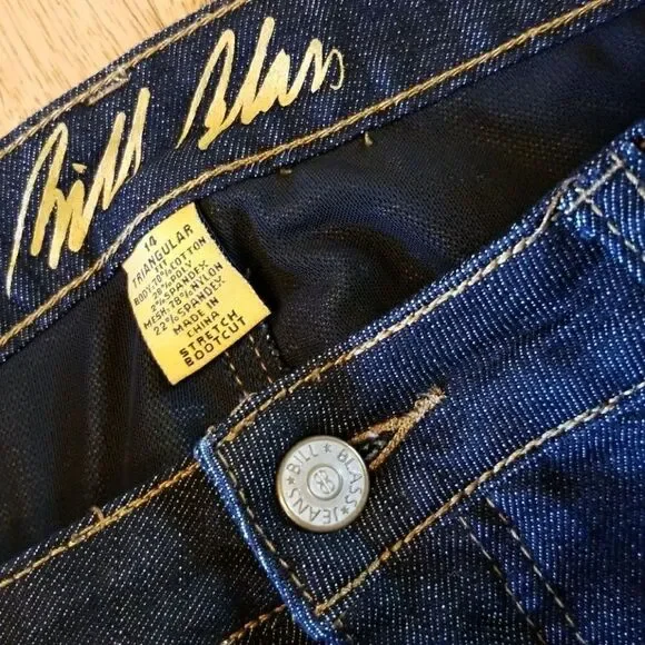 bill BLASS CONTROL PANEL TRIANGULAR FIT JEANS - Picture 5 of 7